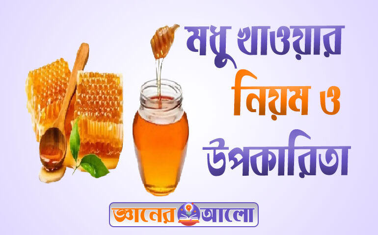 মধু উপকারিতা ও খাওয়ার নিয়ম