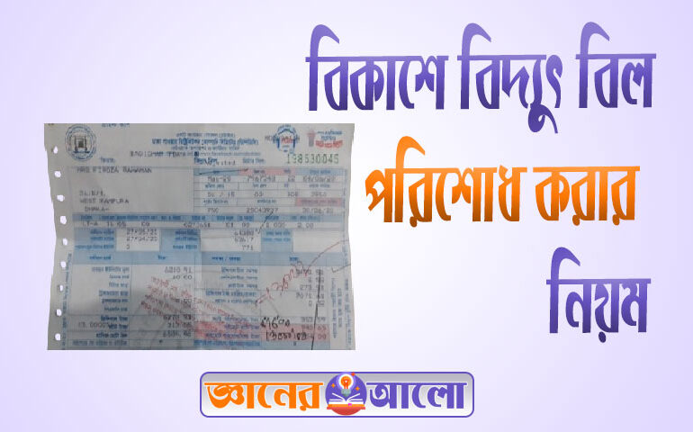 বিকাশে বিদ্যুৎ বিল পরিশোধ করবেন যে নিয়মে